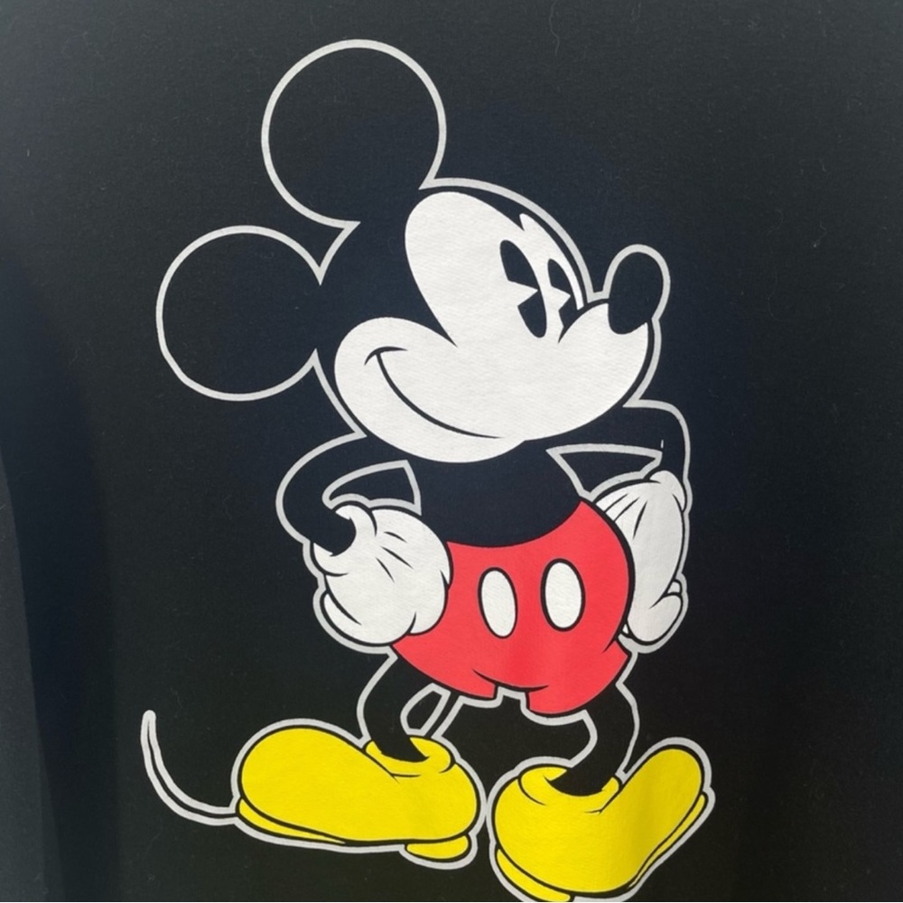 DISNEY Mickey Mouse “The Original Mickey Mouse 1928” Sweatshirt in Black Size M - Picture 5 of 11